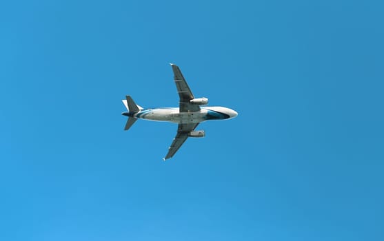 plane in the sky