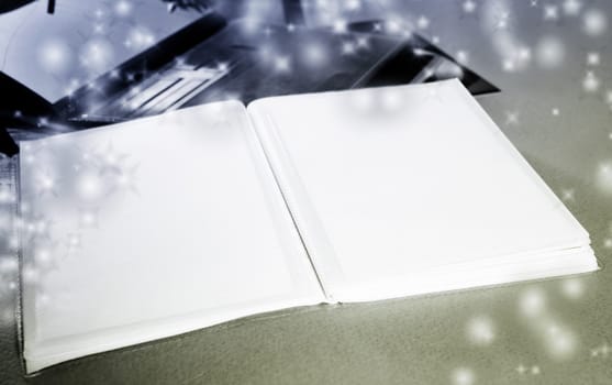Photo Album with copy space. Great details!