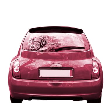 Great car isolated on white
