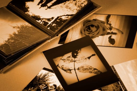 Photo Album with some photos.
