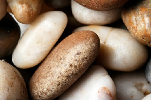 Background made of many rocks. Close up.