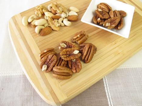 Pecans and other nuts and seeds
