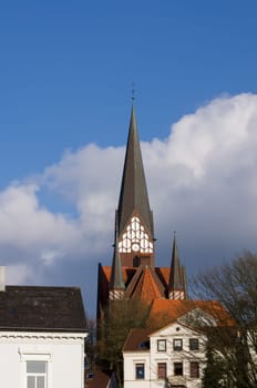 Northern German city of Flensburg