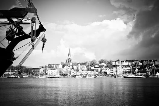 Northern German city of Flensburg