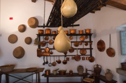 Cheese of Sardinia in a typical local cuisine