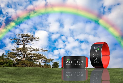 Smart watch for adv or others purpose use