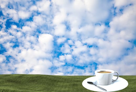 Cup with white background for adv or others purpose use
