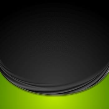 Bright smooth waves abstract vector design