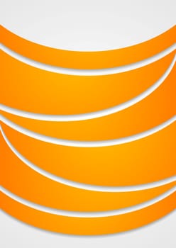 Abstract bright wavy vector background