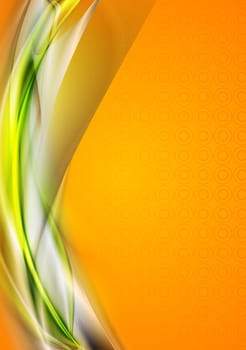 Colorful abstract wave design. Vector illustration