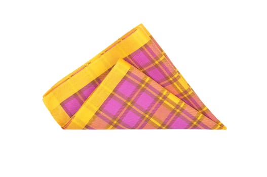 Cloth with plaid pattern