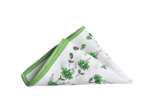 Cloth with flower decoration