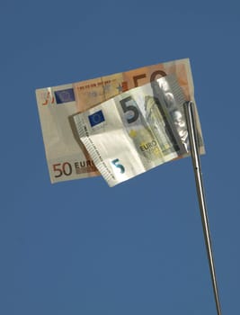 Euro notes - Eurofähnchen