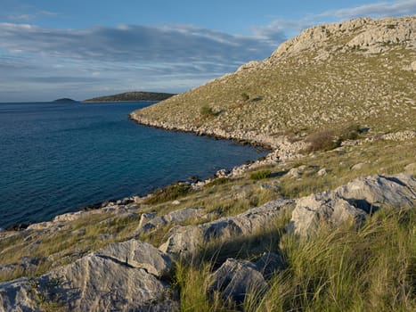 Morning light on island of Katina, Kornat