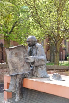 The newspaper reader