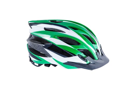 cycling mtb helmet isolated on white background