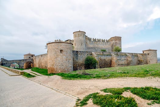 Castle in Almenar village, Soria province, Castile, Spain