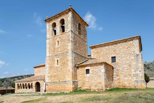 San Miguel Arcangel Church in the Andaluz province of Soria, Spain