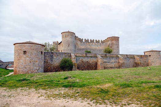 Castle in Almenar village, Soria province, Castile, Spain