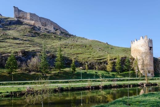 Osma Castle, El Burgo de Osma, Soria Province, Castile and Leon, Spain