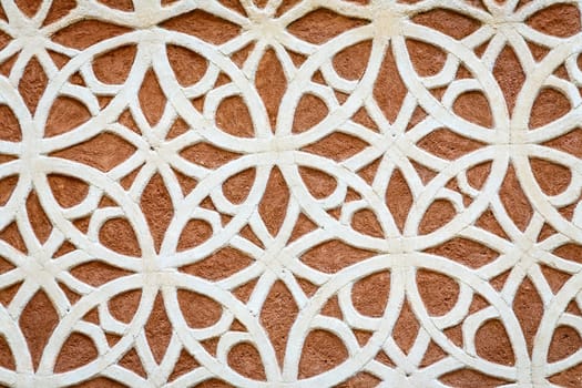 Moorish Patterned Wall Decoration Segovia Spain
