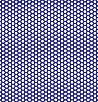 Vector illustration of seamless geometric pattern with honeycombs