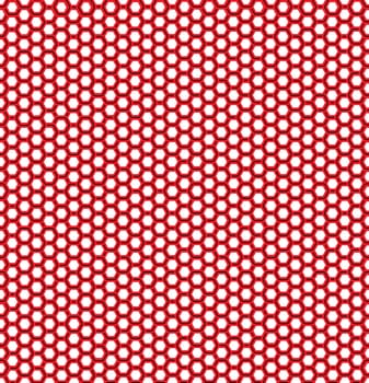 Vector illustration of seamless geometric pattern with honeycombs