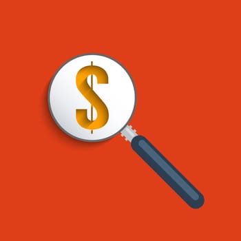 Concept for business and e-commerce. Flat design element.