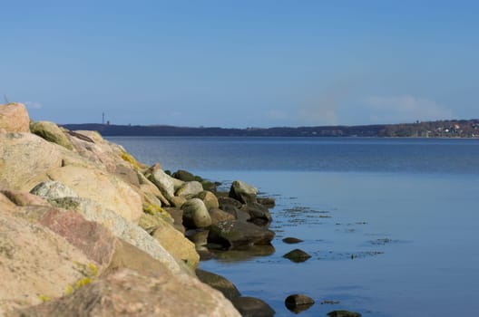 The fjord seen from Wassersleben (Flensburg)
