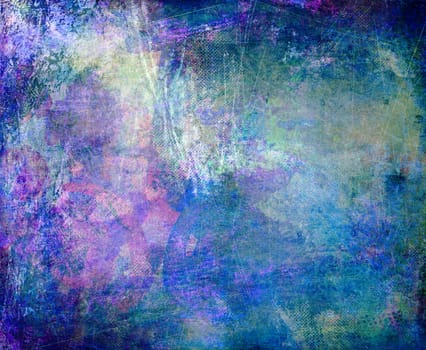 abstract ambient background in blue,red and brown tones.