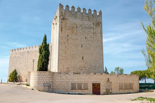 Castle Monzon de Campos in Palencia, Spain