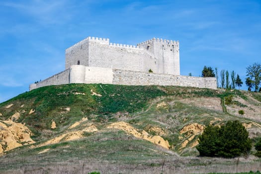 Castle Monzon de Campos in Palencia, Spain