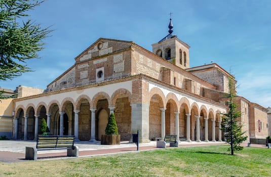 Santa Maria Church in Olmedo, Valladolid, Spain