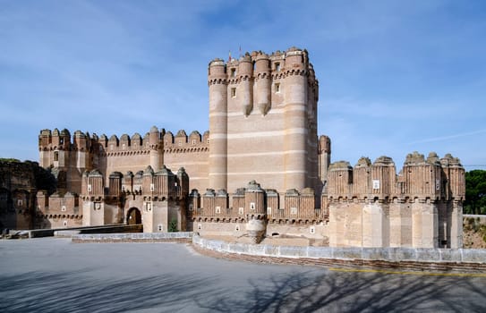 Coca Castle (Castillo de Coca) is a fortification constructed in the 15th century and is located in Coca, in Segovia province, Castilla y Leon, Spain.