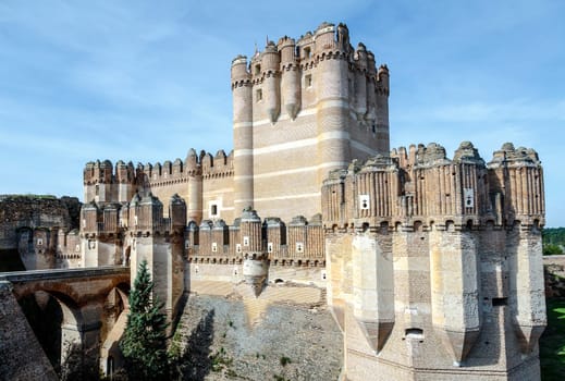 Coca Castle (Castillo de Coca) is a fortification constructed in the 15th century and is located in Coca, in Segovia province, Castilla y Leon, Spain.