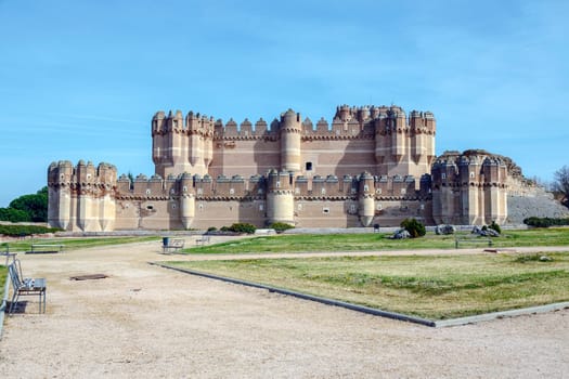 Coca Castle (Castillo de Coca) is a fortification constructed in the 15th century and is located in Coca, in Segovia province, Castilla y Leon, Spain.