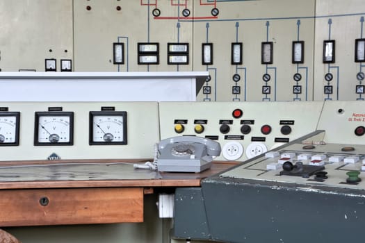Control centre in the decommissioned Ferropolis opencast mine