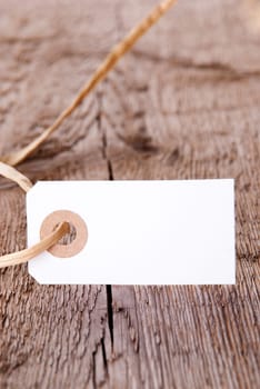 Natural Background with Tag with Copy Space