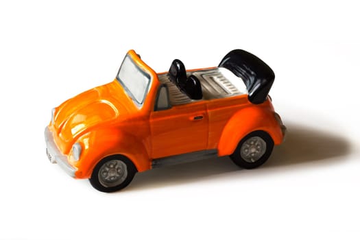 Nice car piggy-bank without person