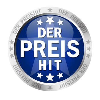 Button " THE PRICE HIT """