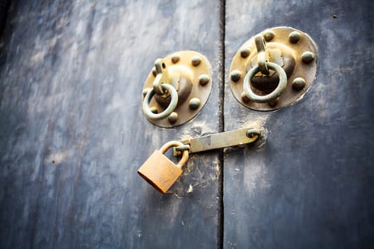 View of padlock in detail for adv or others purpose use