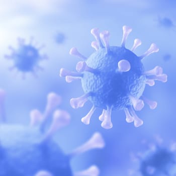 Infectious virus closely. Concept of disease transmission and epidemic.