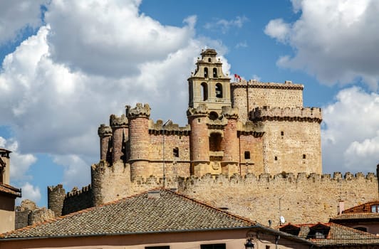 Turegano Castle,Castillo de Turegano. in Segovia province, Castilla Leon, central Spain.