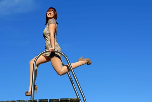 A leap into the sky
