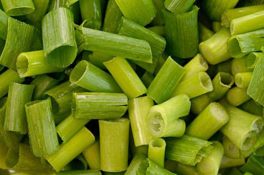 Spring onion background