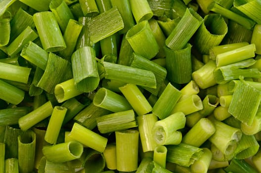 Spring onion background