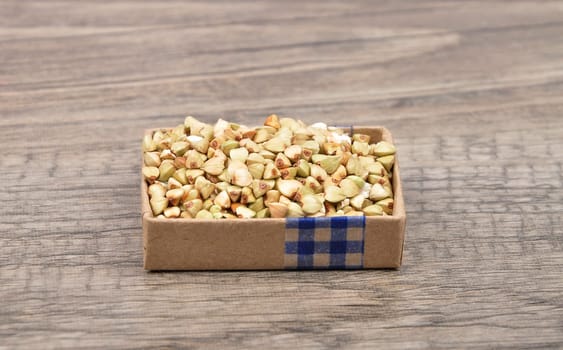 Buckwheat on wood