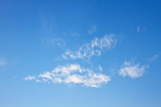 blue sky with white clouds. can be used as background