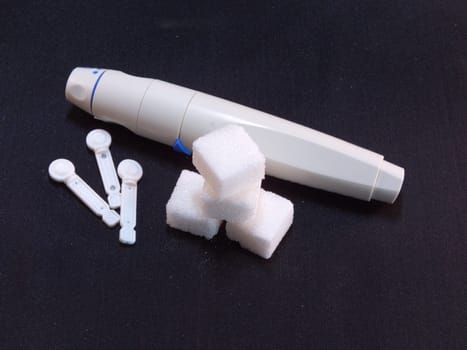 Diabetes test device