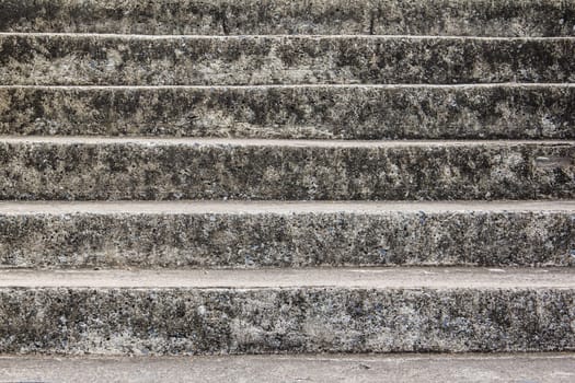 the old stone staircase at Suanluang RAMA IX
